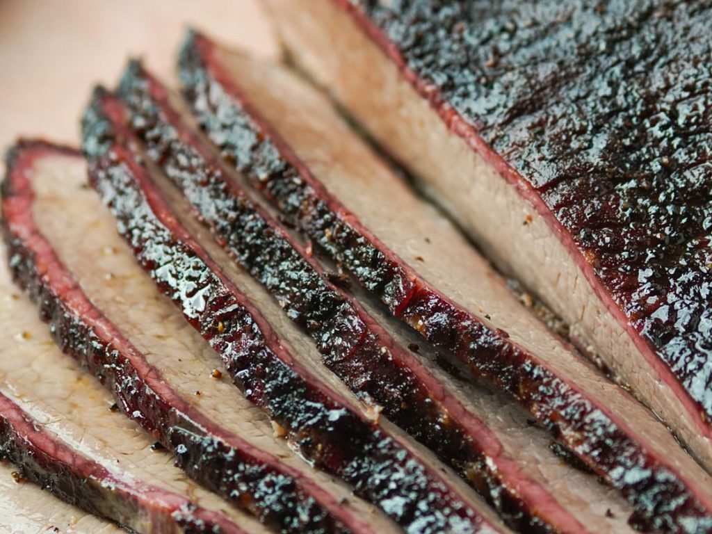 smoked brisket smoke ring