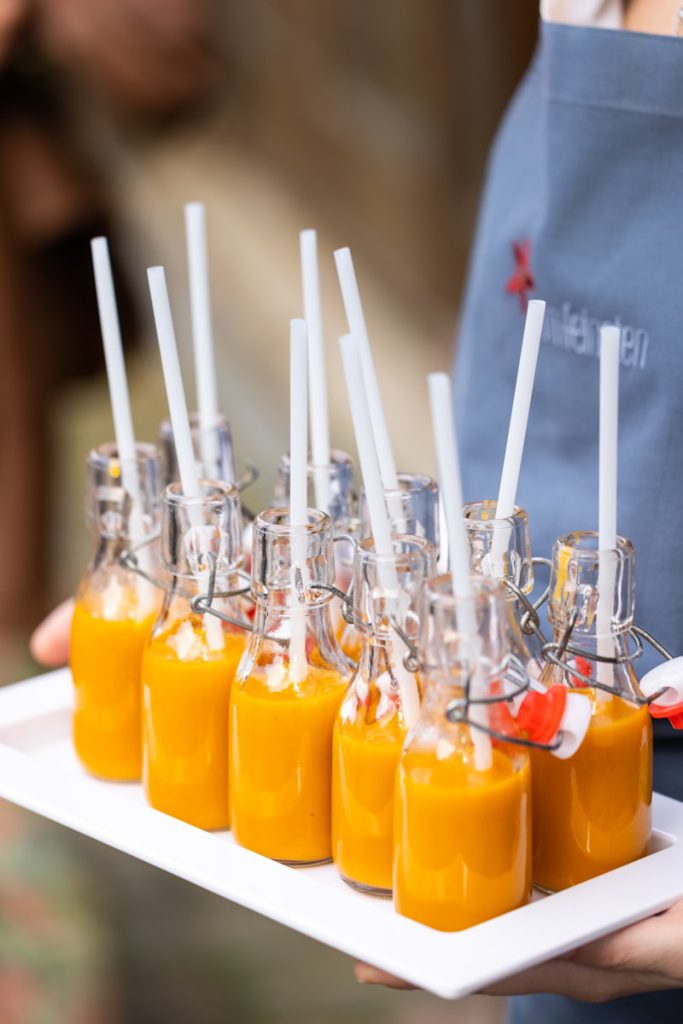 beverages for different wedding catering style