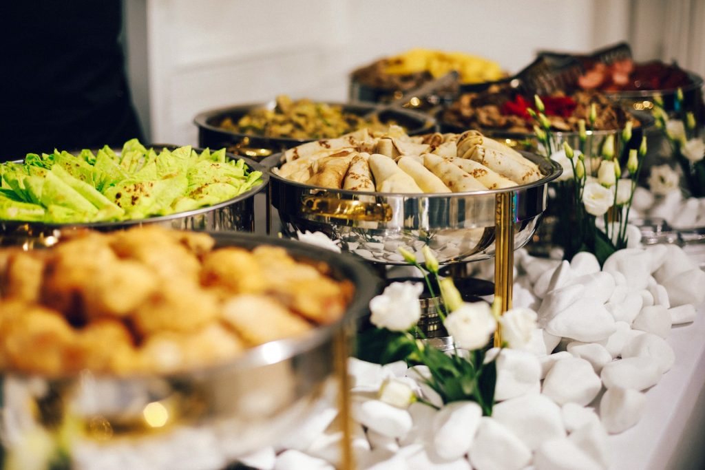 buffet catering equipments for professional caterer